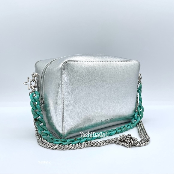 🆕 Givenchy Parfums Beauty Line Cosmetic Case to Convertible Crossbody Bag Purse - Picture 6 of 11